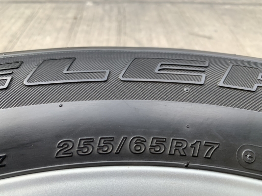 ล้อแม็ก ISUZU V-CROSS ขอบ 17 แถมยาง 255-65-17 Bridgestone ปลายปี 14