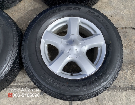 ล้อแม็ก ISUZU V-CROSS ขอบ 17 แถมยาง 255-65-17 Bridgestone ปลายปี 14 ล้อแม็ก ISUZU V-CROSS ขอบ 17 แถมยาง 255-65-17 Bridgestone ปลายปี 14