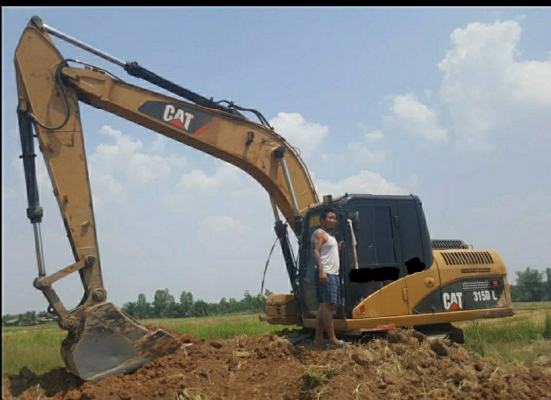 ขายรถแบคโฮ CAT 315Dสภาพเต็มเอกสารทะเบียน