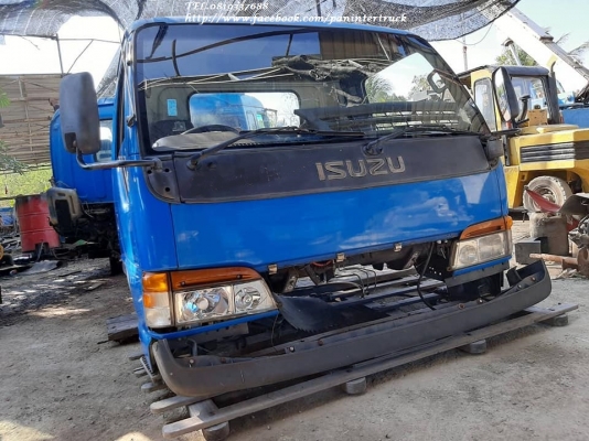 SALE*โปรลดกระหน่ำ งานตามหา!! หัวเก๋ง รถบรรทุกไซค์ 6 ล้อกลาง / CABIN  ISUZU : NPR หัวการ์ตูน