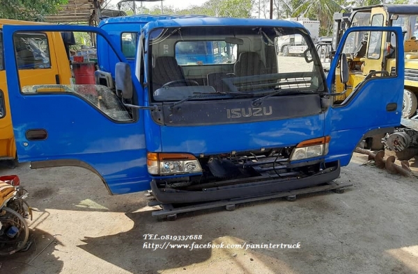 SALE*โปรลดกระหน่ำ งานตามหา!! หัวเก๋ง รถบรรทุกไซค์ 6 ล้อกลาง / CABIN  ISUZU : NPR หัวการ์ตูน