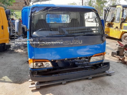 SALE*โปรลดกระหน่ำ งานตามหา!! หัวเก๋ง รถบรรทุกไซค์ 6 ล้อกลาง / CABIN  ISUZU : NPR หัวการ์ตูน