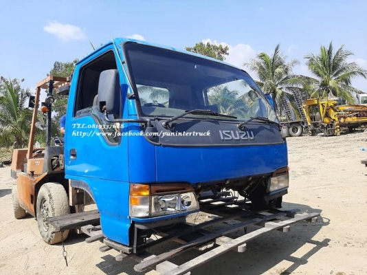 SALE*โปรลดกระหน่ำ งานตามหา!! หัวเก๋ง รถบรรทุกไซค์ 6 ล้อกลาง / CABIN  ISUZU : NPR หัวการ์ตูน