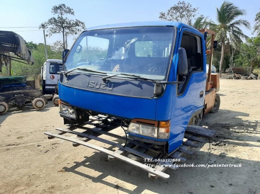 SALE*โปรลดกระหน่ำ งานตามหา!! หัวเก๋ง รถบรรทุกไซค์ 6 ล้อกลาง / CABIN  ISUZU : NPR หัวการ์ตูน