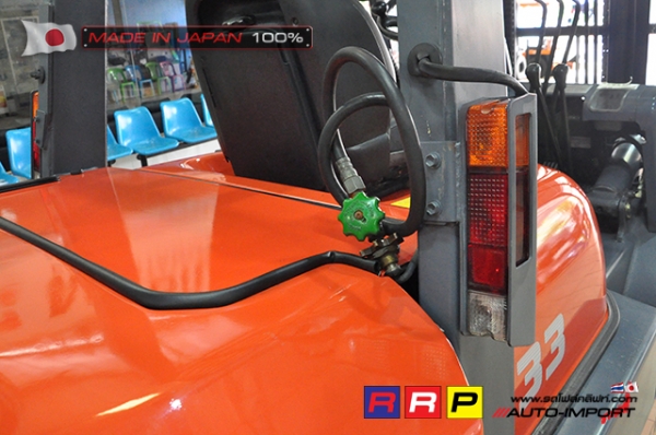 ขายรถโฟล์คลิฟท์มือสอง TOYOTA รุ่น 6FG33-10159 นำเข้าจากประเทศญี่ปุ่น 100\% ไม่เคยใช้งานในไทย