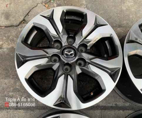 ล้อแม็ก Mazda BT50 Pro ขอบ17 สีเทาหน้าเงา สภาพสวย