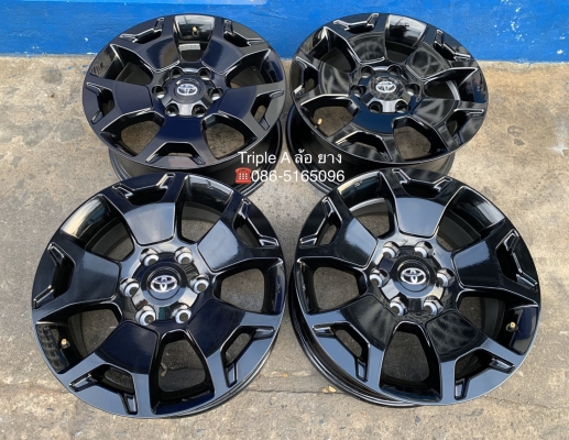 ล้อแม็กป้ายแดง Toyota Revo Rocco ขอบ 18 สวยกริ๊บ ล้อแม็กป้ายแดง Toyota Revo Rocco ขอบ 18 สวยกริ๊บ