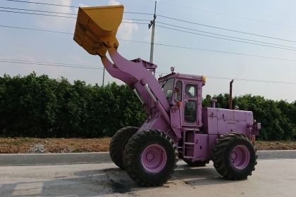ขายรถตักล้อยาง KOMATSU 515 (สภาพดี)