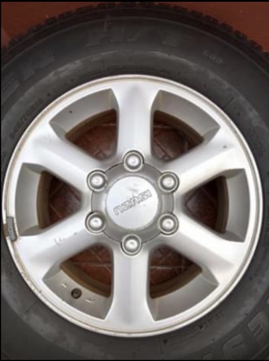ล้อเดิม ISUZU ขนาด16 นิ้ว 6 รู