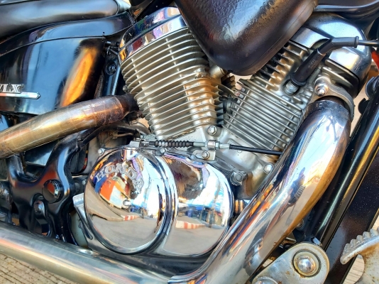 ขาย HONDA STEED400 เดิมๆ มีท่อแต่ง แฮนด์แต่ง เครื่องดี โครเมี่ยมเงา ระบบไฟติดครบอินวอยส์ สรรพสามิตร 