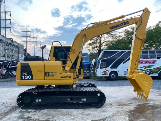 ⭐⭐⭐Komatsu PC130-8 ใช้งาน 6000ช.ม สภาพ95\% PM8000ช.ม สวยเทียบรถใหม่พร้อมลงงาน เอกสารเล่มทะเบียน