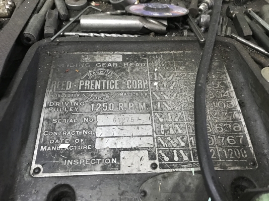 ขายเครื่องกลึง7ฟุตพร้อมใช้