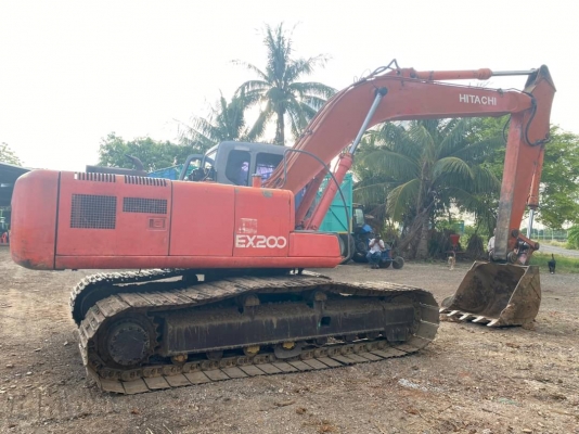 ขาย 695,000 HITACHI EX 200-5 เอกสารเล่มทะเบียน ไฟฟ้าครบ เครื่องดี ปั๊มแรง เอวแน่น ช่วงล่างเต็ม รถสวยพร้อมใช้ รถอยู่ ปทุมธานี สามโคก 090-772-3710 090-772-3708