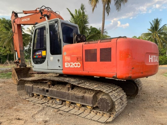 ขาย 695,000 HITACHI EX 200-5 เอกสารเล่มทะเบียน ไฟฟ้าครบ เครื่องดี ปั๊มแรง เอวแน่น ช่วงล่างเต็ม รถสวยพร้อมใช้ รถอยู่ ปทุมธานี สามโคก 090-772-3710 090-772-3708