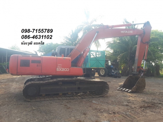 ขาย!! >>> Hitachi Ex200 รุ่น 5 ไฟฟ้าเต็ม ช่วงล่างเต็ม เล่มทะเบียน <<< เบอร์ติดต่อ 098-7155789 086-4631102 ขาย!! >>> Hitachi Ex200 รุ่น 5 ไฟฟ้าเต็ม ช่วงล่างเต็ม เล่มทะเบียน <<< เบอร์ติดต่อ 098-7155789 086-4631102