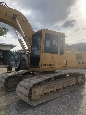 Komatsu pc200-3 เครื่องดี ปั้มแรง เอวแน่น สวยทุกจุด