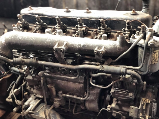 ขายเครื่อง Isuzu 6BD1 JCM ฝาดำ 165 แรงม้า