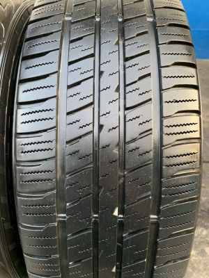 ล้อแม็ก Mitsu Pajero 6รู139 ขอบ 17 (ก้านวาย) แถมยาง 265-65-17 FALKEN ปลายปี 14 สภาพสวย