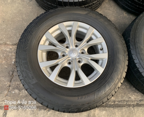 ล้อแม็ก Mitsu Pajero 6รู139 ขอบ 17 (ก้านวาย) แถมยาง 265-65-17 FALKEN ปลายปี 14 สภาพสวย ล้อแม็ก Mitsu Pajero 6รู139 ขอบ 17 (ก้านวาย) แถมยาง 265-65-17 FALKEN ปลายปี 14 สภาพสวย