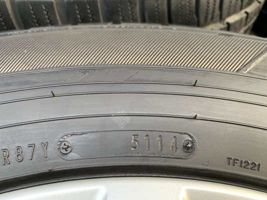 ล้อแม็ก Mitsu Pajero 6รู139 ขอบ 17 (ก้านวาย) แถมยาง 265-65-17 FALKEN ปลายปี 14 สภาพสวย