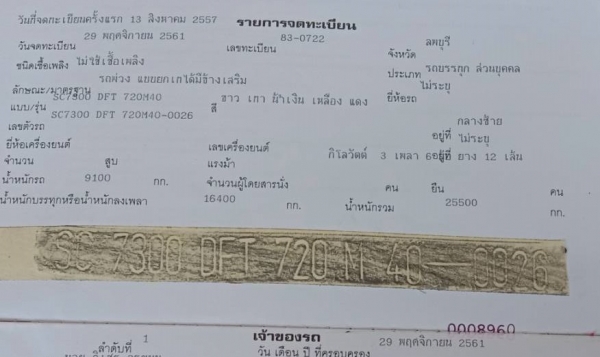 หางพ่วง 3 เพลาแท้ อู่ซุ่นชัย ยาว 7.2 เมตร ดั้ม ปี 57 สภาพสวย พร้อมใช้ ราคา 480,000.- สนใจ 092-585227