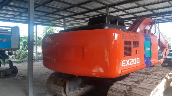 ขายรถแบคโฮ HITACHI EX200-3 สวยเดิมๆไฟฟ้าครบ