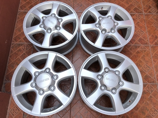 ล้อเดิมติดรถ ISUZU. 15 นิ้ว 6รู ใส่ได้หลายรุ่น
