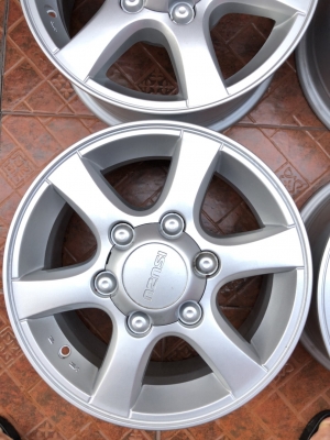 ล้อเดิมติดรถ ISUZU. 15 นิ้ว 6รู ใส่ได้หลายรุ่น