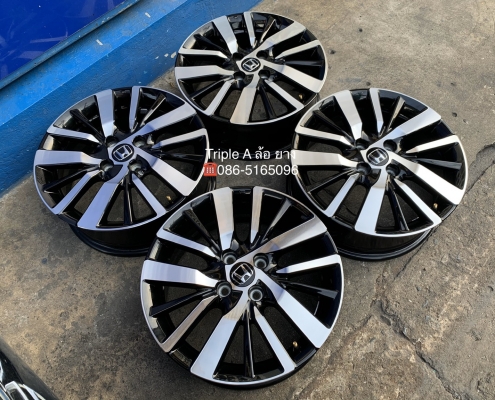 ล้อแม็กป้ายแดง Honda City Turbo RS 2020 ขอบ 16 ดำหน้าเงา สวยกริ๊บๆ