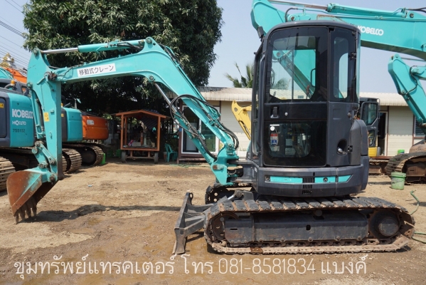 ขายรถแบคโฮ KOBELCO SK40SR-3 ตู้เก๋ง รุ่นใหม่ไว รถสวยพร้อมใช้งาน 081-8581834 แบงค์