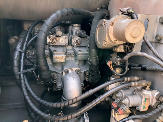 ขายรถแบคโฮ HITACHI EX120-5 แทรคใหญ่ รถสวย โทร 081-8581834 แบงค์