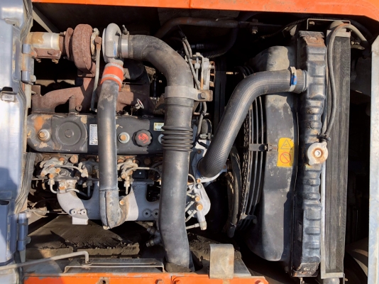 ขายรถแบคโฮ HITACHI EX120-5 แทรคใหญ่ รถสวย โทร 081-8581834 แบงค์