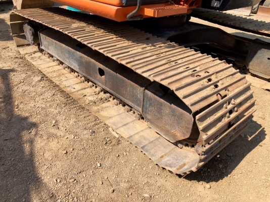 ขายรถแบคโฮ HITACHI EX120-5 แทรคใหญ่ รถสวย โทร 081-8581834 แบงค์