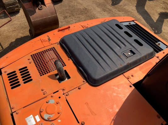 ขายรถแบคโฮ HITACHI EX120-5 แทรคใหญ่ รถสวย โทร 081-8581834 แบงค์