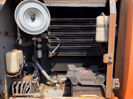 ขายรถแบคโฮ HITACHI EX120-5 แทรคใหญ่ รถสวย โทร 081-8581834 แบงค์