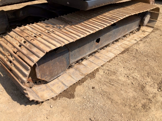 ขายรถแบคโฮ HITACHI EX120-5 แทรคใหญ่ รถสวย โทร 081-8581834 แบงค์