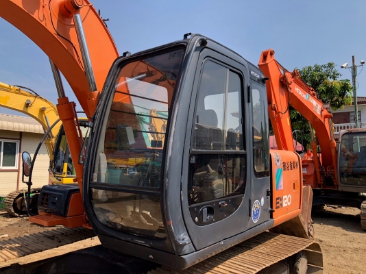 ขายรถแบคโฮ HITACHI EX120-5 แทรคใหญ่ รถสวย โทร 081-8581834 แบงค์