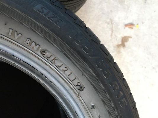 มือสอง BRIDGESTONE ECOPIA EP300 195/55-15 ปี19