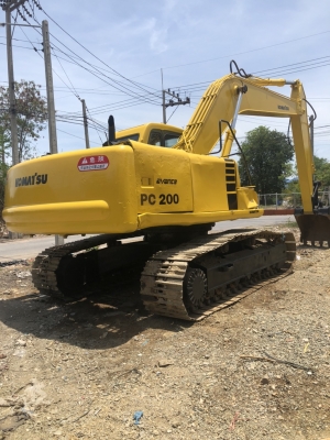 KOMATSU PC200-6 เครื่องดี ปั้มดีแรงเร็ว เอวแน่น แห้งดี เอกสารซื้อขายสภาพสวย