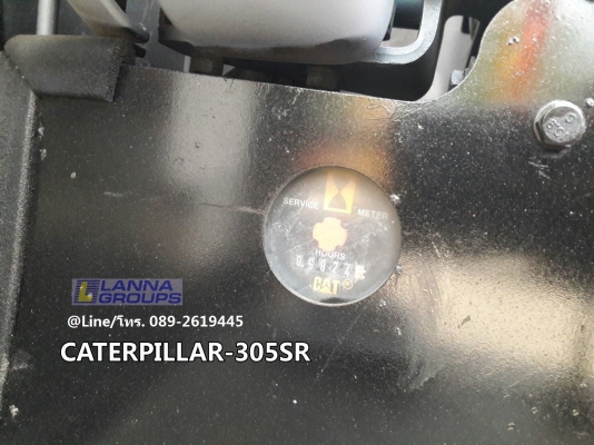 ขายรถขุดCATERPILLAR-305SR เครื่องยนต์มิตซูบิชิ-K4N จำนวน 4 สูบ ,คอนโทรลน้ำมัน , ปั๊มนิ้ว , แทรคเหล็ก
