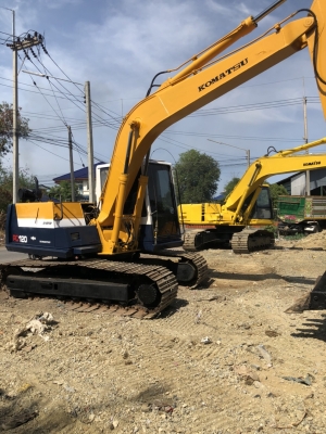KOMATSU PC120-5 เครื่องปั้มดีมากแรงดี ช่วงล่างเต็มแห้งทั้งคัน แอร์เย็นไฟตัดจอกล่องยังอยู่ครบ เอกสารซื้อขาย