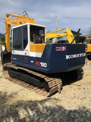KOMATSU PC120-5 เครื่องปั้มดีมากแรงดี ช่วงล่างเต็มแห้งทั้งคัน แอร์เย็นไฟตัดจอกล่องยังอยู่ครบ เอกสารซื้อขาย