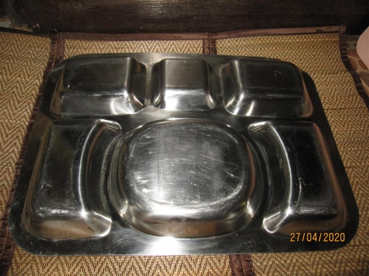 (เหมารวม 2 ใบ 235 บาท) ถาดหลุมทรงเหลี่ยม STAINLESS ตราหัวม้าลายแท้ (เหมารวม 2 ใบ 235 บาท) ถาดหลุมทรงเหลี่ยม STAINLESS ตราหัวม้าลายแท้