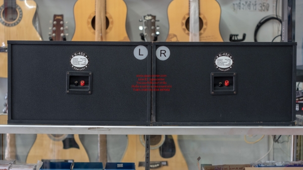 ตู้ลำโพงคาราโอเกะ 10 นิ้ว 150 วัตต์ NPE รุ่น K-450 2 ตู้ สภาพใหม่ พร้อมใช้งาน ตู้ลำโพงคาราโอเกะ 10 นิ้ว 150 วัตต์ NPE รุ่น K-450 2 ตู้ สภาพใหม่ พร้อมใช้งาน