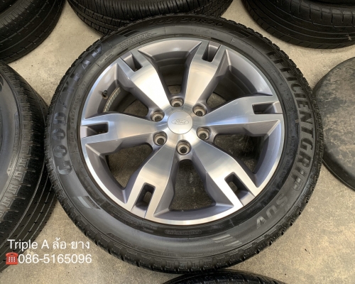 ล้อแม็ก Ford Everest ขอบ 20 แถมยาง 265-50-20 Goodyear ปลายปี 17 ล้อแม็ก Ford Everest ขอบ 20 แถมยาง 265-50-20 Goodyear ปลายปี 17
