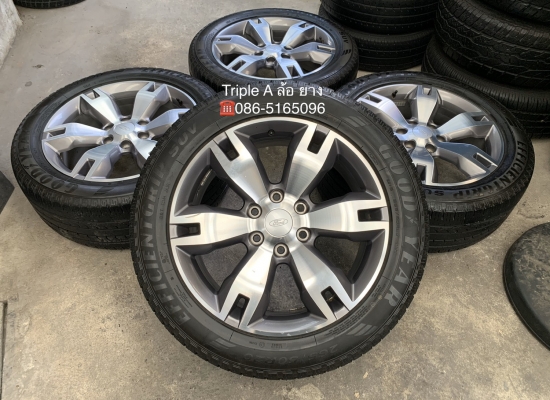 ล้อแม็ก Ford Everest ขอบ 20 แถมยาง 265-50-20 Goodyear ปลายปี 17