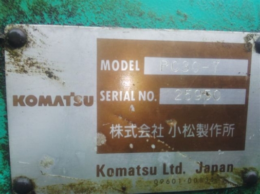 รอนำเข้าจากญี่ปุ่น รถขุดเล็ก KOMATSU PC30-7 สภาพพร้อมใช้งานค่ะ สนใจโทรติดต่อหรือสอบถามรายละเอียดได้ที่ 087-3310254 เจี๊ยบค่ะ