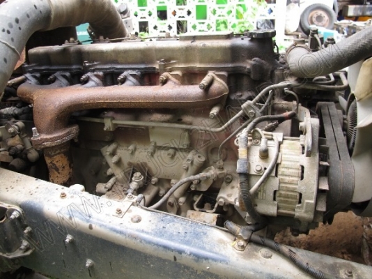 รถบรรทุก 6 ล้อ บรรทุกขยะ ยี่ห้ออีโน่ 165 แรงม้า มีเอกสารพร้อมโอน