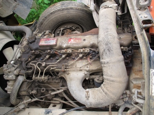 รถบรรทุก 6 ล้อ บรรทุกขยะ ยี่ห้ออีโน่ 165 แรงม้า มีเอกสารพร้อมโอน