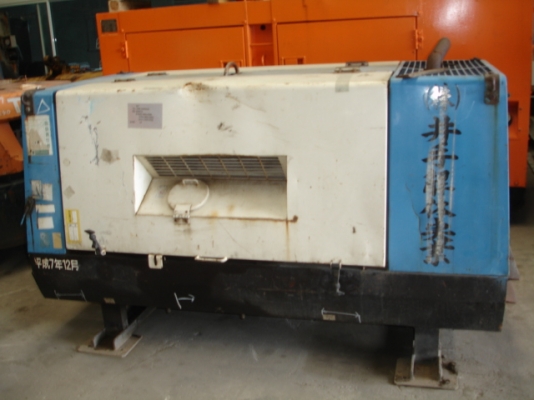 ปั้มลมมือสองนำเข้าจากญี่ปุ่น AIRMAN PDS175S สภาพสวย ราคาถูกครับ